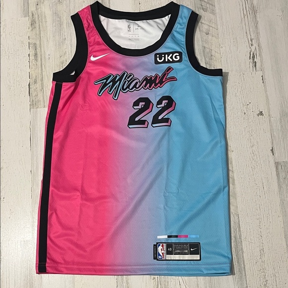 Nike Other - Nike Miami Jimmy Butler Jersey Size Small